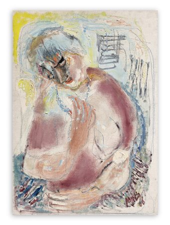 GUIDO PAJETTA (1898-1987) - Figura, 1966