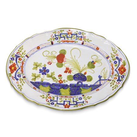 Piatto in ceramica di Faenza