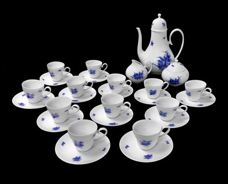 Rosenthal (1879)  - Servizio da caffè Romance in Blue, 1950s