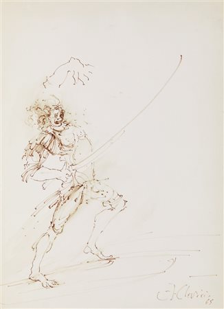 CLERICI FABRIZIO (1913 - 1993) - SENZA TITOLO, 1965.