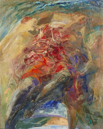 CALABRIA ENNIO (n. 1937) - SENZA TITOLO, 1990.