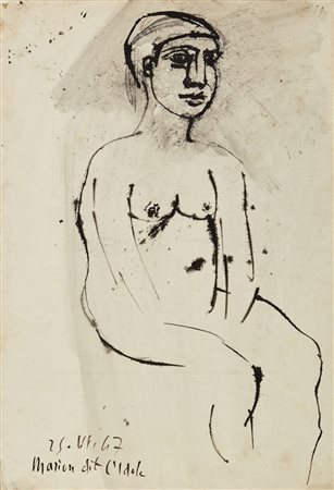 FRANCESE FRANCO (1920 - 1996) - MARION DIT L'IDOLE, 1947.