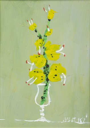 MASCI EDOLO (1938 - 2008) - FIORI IN BICCHIERE.