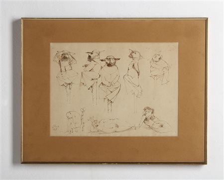 BOSA LOUIS (1905 - 1981) - SENZA TITOLO, 1967.