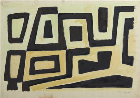 ROTELLA MIMMO (1918 - 2006) - SENZA TITOLO, 1950.