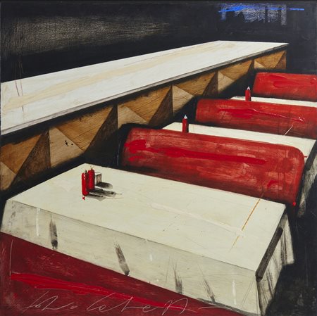 CALVETTI FABIO (n. 1956) - STUPIDA NOTTE, 2007.