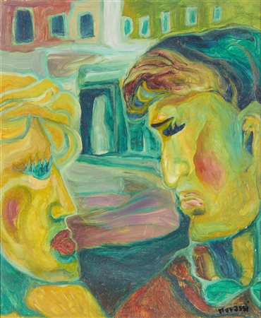 MORASSI  IRMA  (n. 1953) - LA PROSTITUTA E IL CLIENTE, 1991.