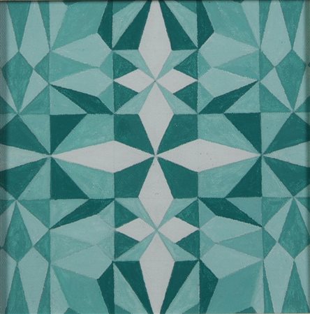 Francesco Fasano LUCE BIANCA, 1989 acrilico su tela, cm 20x20 sul retro:...