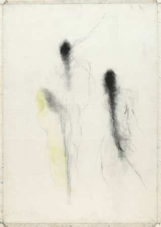 CLAUDIO PARMIGGIANI (1943-) Senza titolo 1977tecnica mista su tela cm...