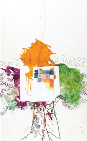 MARIO SCHIFANO (1934-1998) Questa pianta non gareggia con la natura...