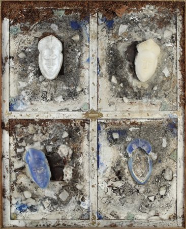 CLAUDIO COSTA (1942-1995) I quattro stati dell'essere 1992tecnica mista e...