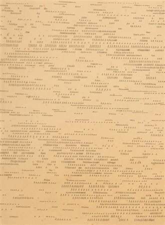 DADAMAINO (EDOARDA MAINO) (1935-2004) Alfabeto della mente. I fatti della...