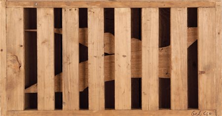 MARIO CEROLI (1938-) Senza titolo 1966legno di pino di Russia cm...