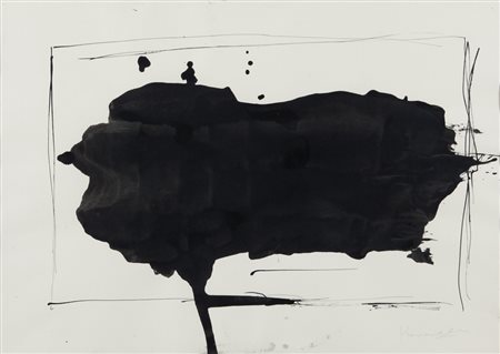 JANNIS KOUNELLIS (1936-) Senza titolo 1997inchiostro su carta cm...