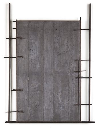 GIUSEPPE UNCINI (1929-2008) Spazicemento n°81 1998ferro e cemento cm...