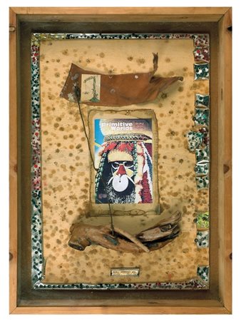 CLAUDIO COSTA (1942-1995) Popoli sperduti nel tempo 1979tecnica mista su...