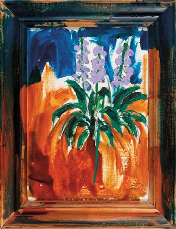 MARIO SCHIFANO (1934-1998) Senza titolo 1995smalto e acrilico su tela e...