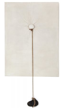 NUBUO SEKINE (1942-) Phase of nothingness-Hanging stone 1968/69pietra legata...