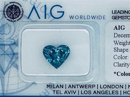 DIAMANTE 2,08 CARATI FANCY VIVID BLU* - SI3 - C31202-5