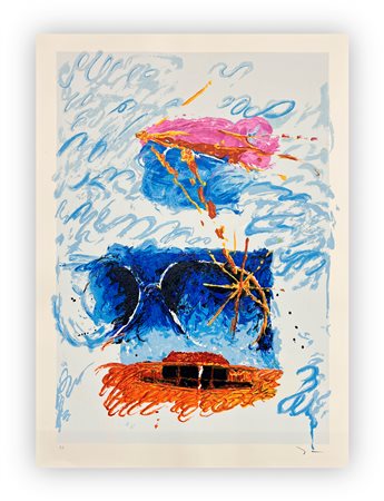 MARIO SCHIFANO (1934-1998) - Senza Titolo