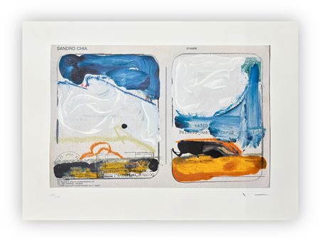 MARIO SCHIFANO (1934-1998) - Senza Titolo