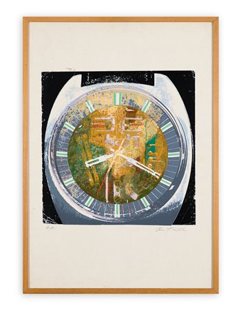 MIMMO ROTELLA (1918-2006) - Bulova, anni '70