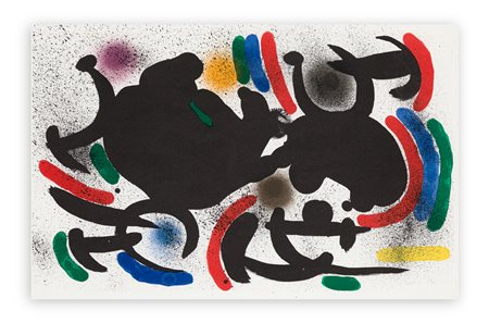 JOAN MIRÓ (1893-1983) - Senza Titolo (Miró. Litografo I. Tav. VII), 1972