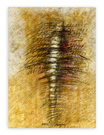 MAURIZIO BONORA (1940) - Traccia, 1983