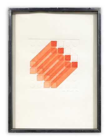 CARLO NANGERONI (1922-2018) - Senza Titolo, 1972