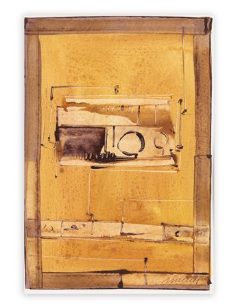 MARIO NANNI (1922-2019) - Senza Titolo, 1965