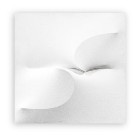 LUIGI ROSSANIGO (1948) - Spazio bianco in tensione