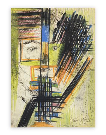 PIETRO BISIO (1932) - Occhi di alma, 1966