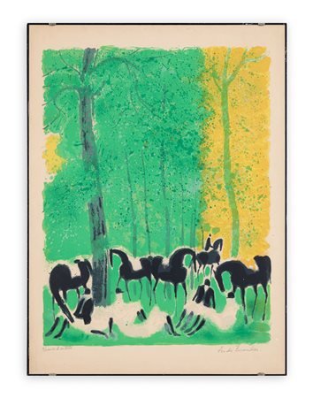 ANDRÉ BRASILIER (1929) - Senza Titolo, 1972