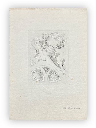 UMBERTO MASTROIANNI (1910-1998) - Senza Titolo