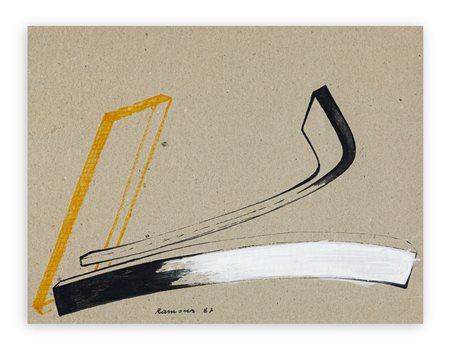 CARLO RAMOUS (1926-2003) - Senza Titolo, 1987