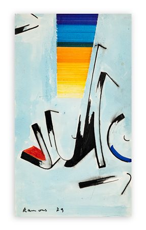 CARLO RAMOUS (1926-2003) - Senza Titolo, 1979