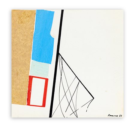 CARLO RAMOUS (1926-2003) - Senza Titolo, 1983