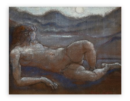 PIERO LEDDI (1930-2016) - Ragazza che dorme, 1981