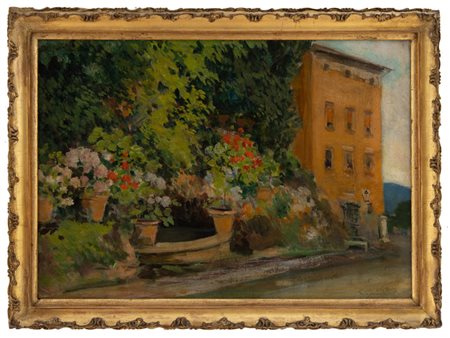 Carlo Giuseppe Montani Saluzzo (CN) 1868 - Roma 1936 Angolo di Saluzzo