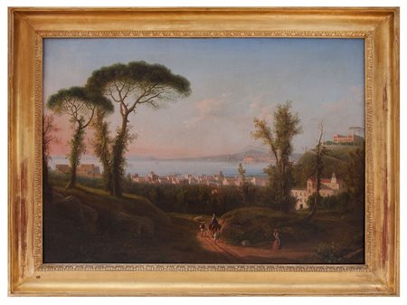 Ercole Gigante Napoli 1815 - 1860 Veduta di Sorrento