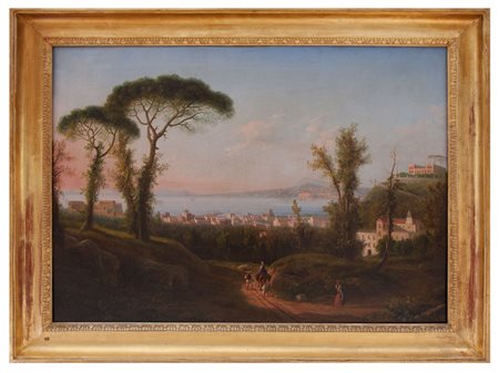 Ercole Gigante Napoli 1815 - 1860 Veduta di Sorrento