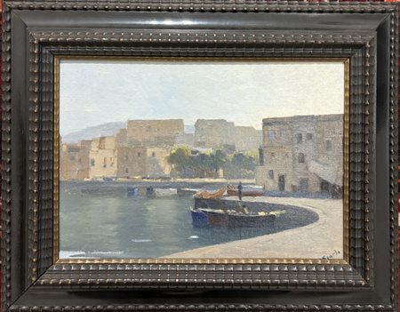Vincenzo Ciardo Gagliano del Capo (LE) 1884 - 1970 Paesaggio Costiero