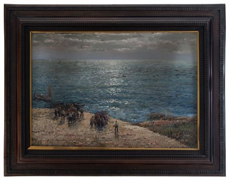 Federico Morello Palermo 1885 - Milano 1938 Arrivo del pesce