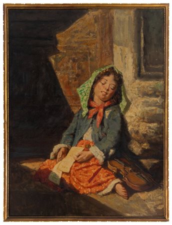 Alberto Cecconi Firenze 1897 - 1971 Ritratto di ragazza