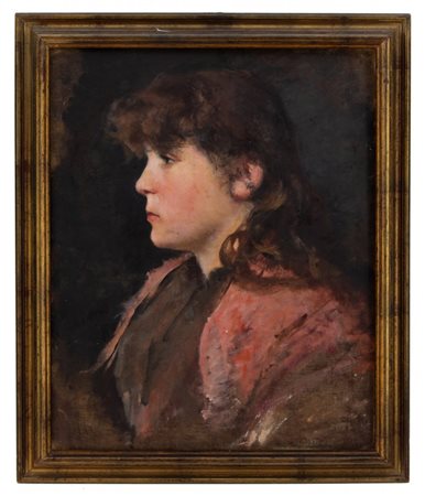 Anonimo del XIX secolo Italia Settentrionale XIX secolo Ritratto femminile