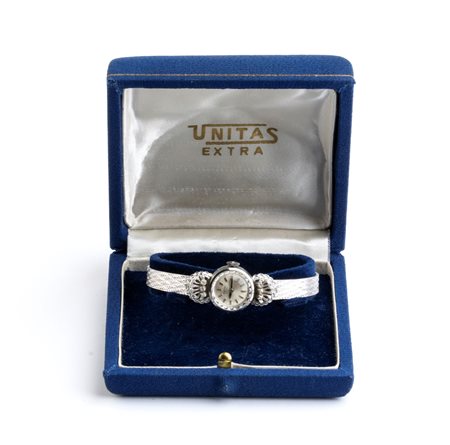  
UNITAS: orologio Lady in oro e brillanti, anni' 50 
 