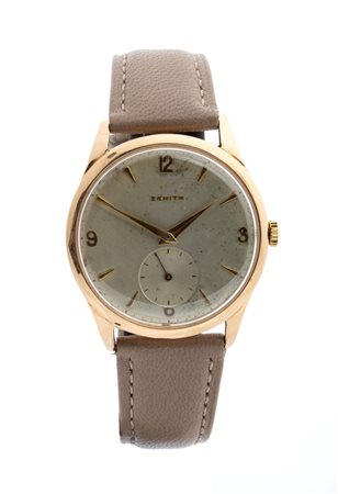 
ZENITH: orologio da polso uomo in oro 18K 
 