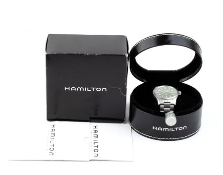 
HAMILTON KHAKI: orologio polso acciaio 
 