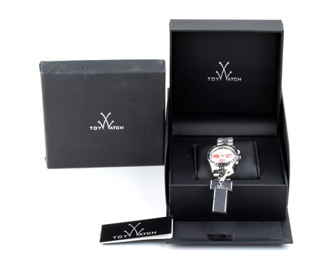  
TOY WATCH: orologio polso cronografo in acciaio 
 