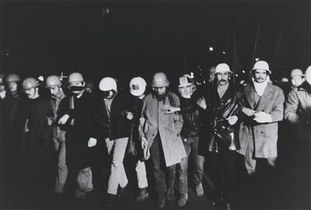 GIANNI BERENGO GARDIN (1930-) Manifestazionefine anni ‘60stampa ai sali...